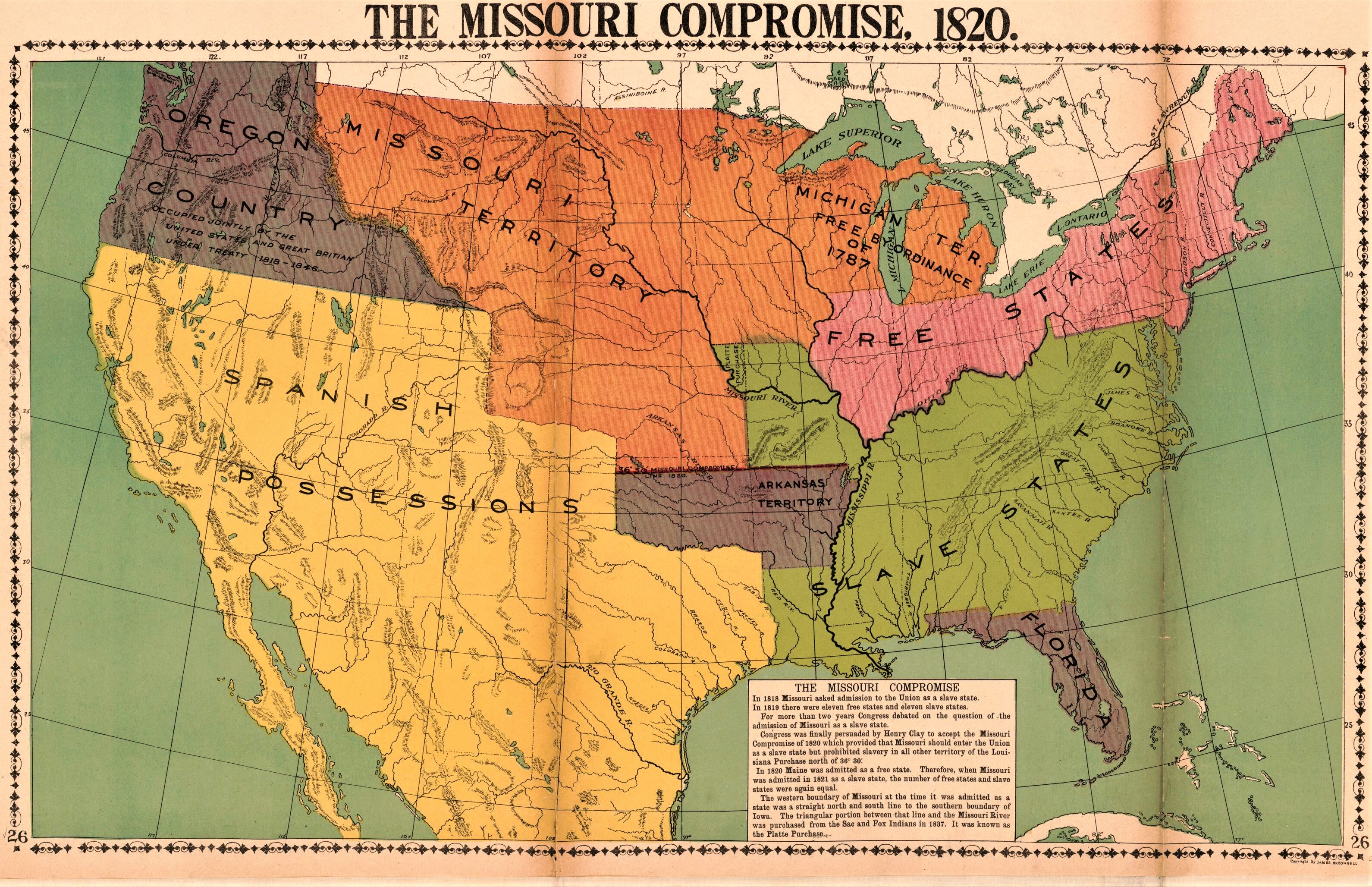 three fifths compromise map